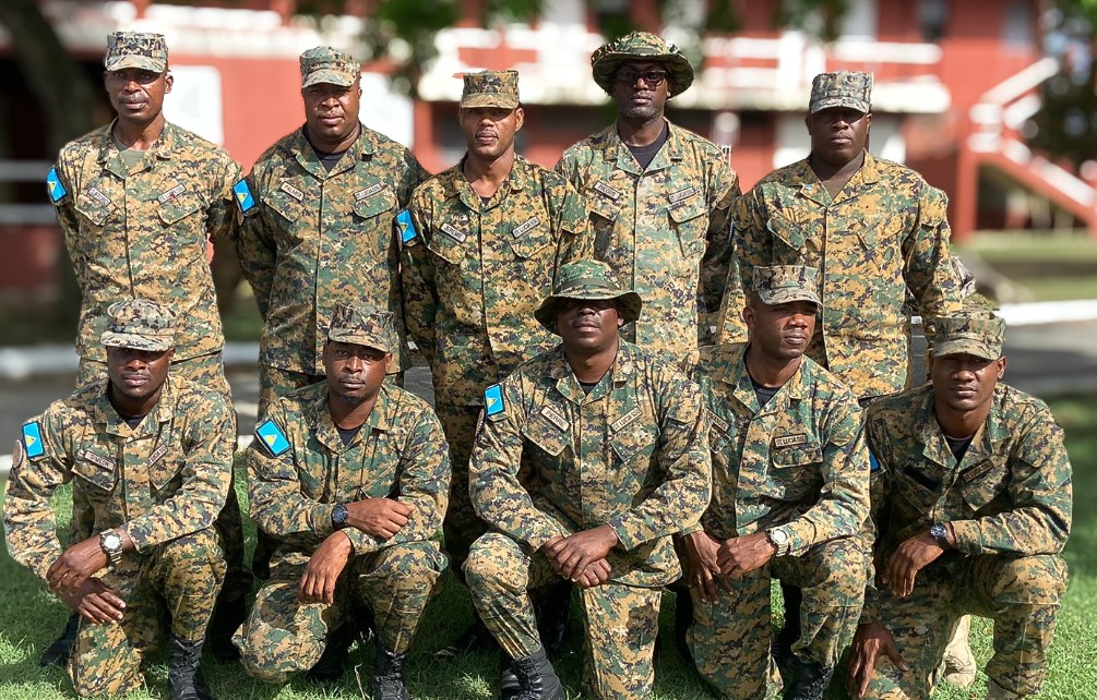 Saint Lucia police contingent to RSS.