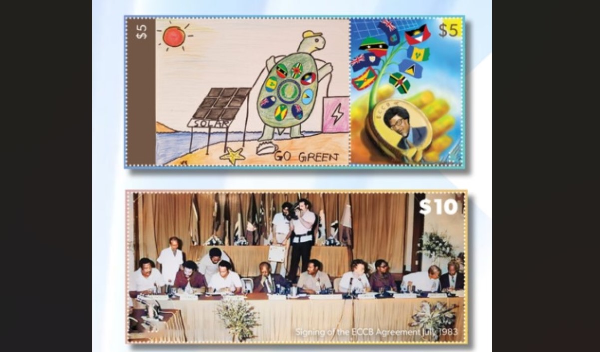 ECCB Commemorative Stamps