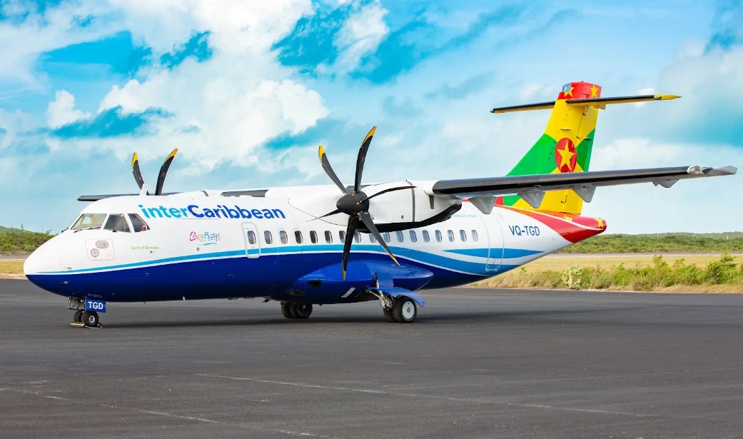 InterCaribbean airways aircraft.