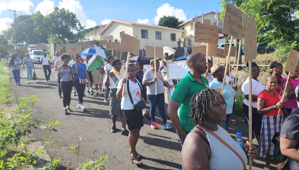 Babonneau peace march