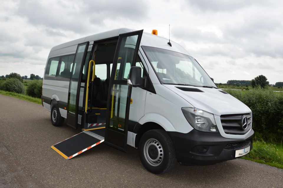 Bus for persons with disabilities.