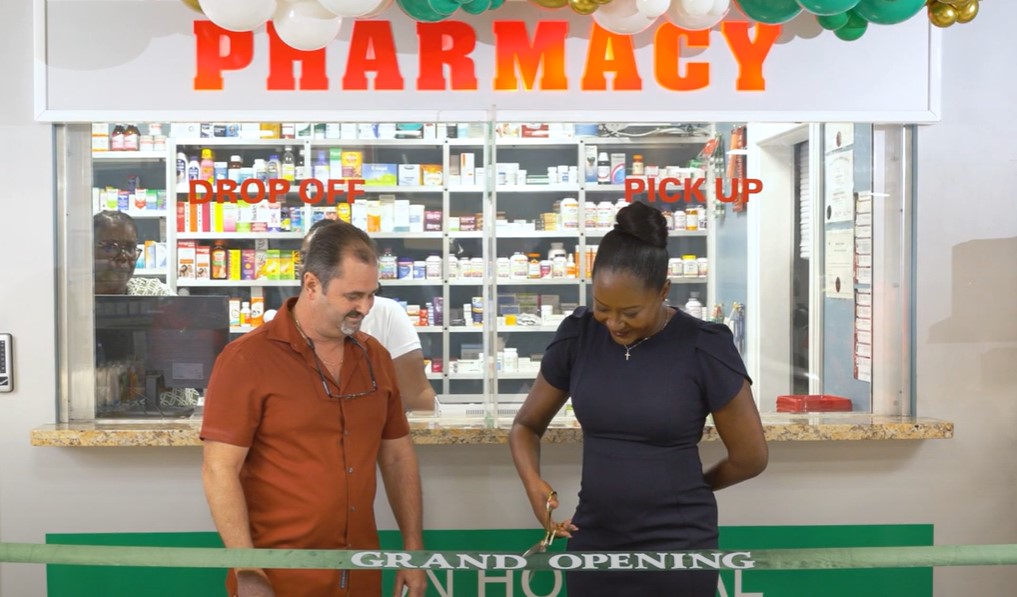 Official opening of Tapion Pharmacy at CPJ supermarket.