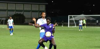 Castries v Gros Islet in SPFL action .
