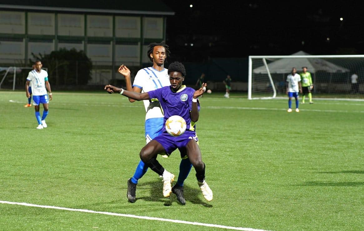 Castries v Gros Islet in SPFL action .