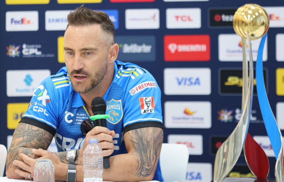 Faf at news conference