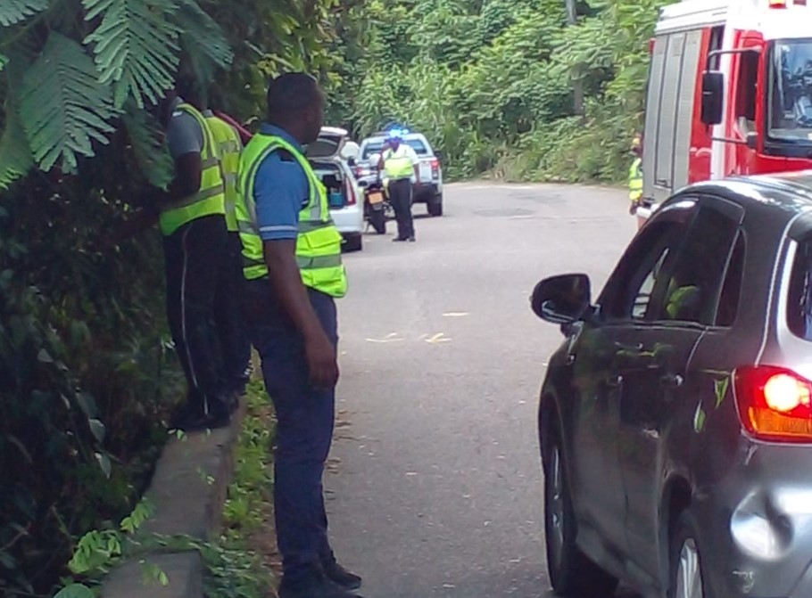 La Feuille Road Accident.