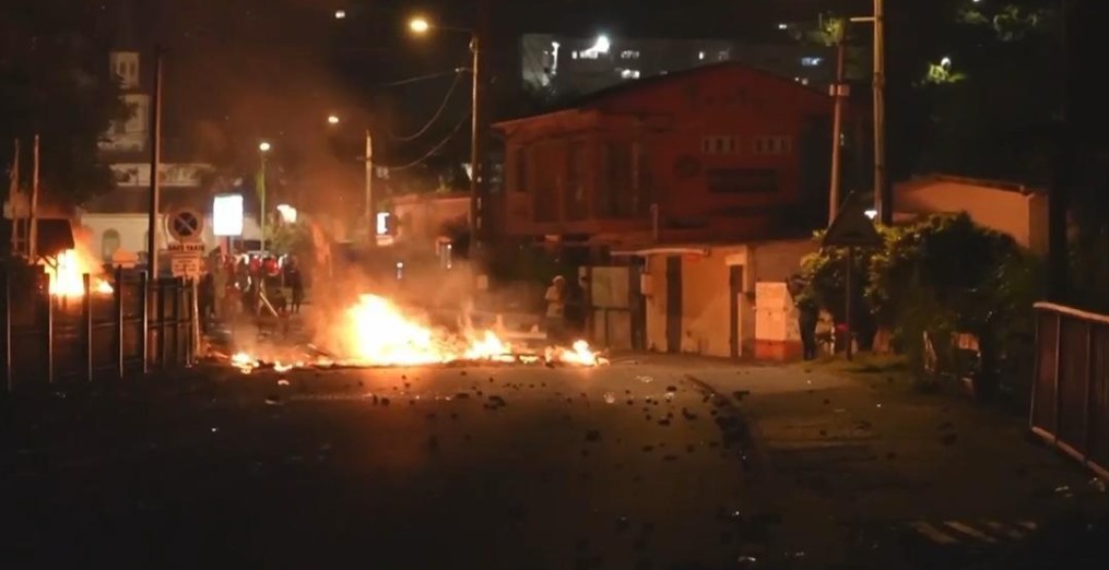 Martinique protest