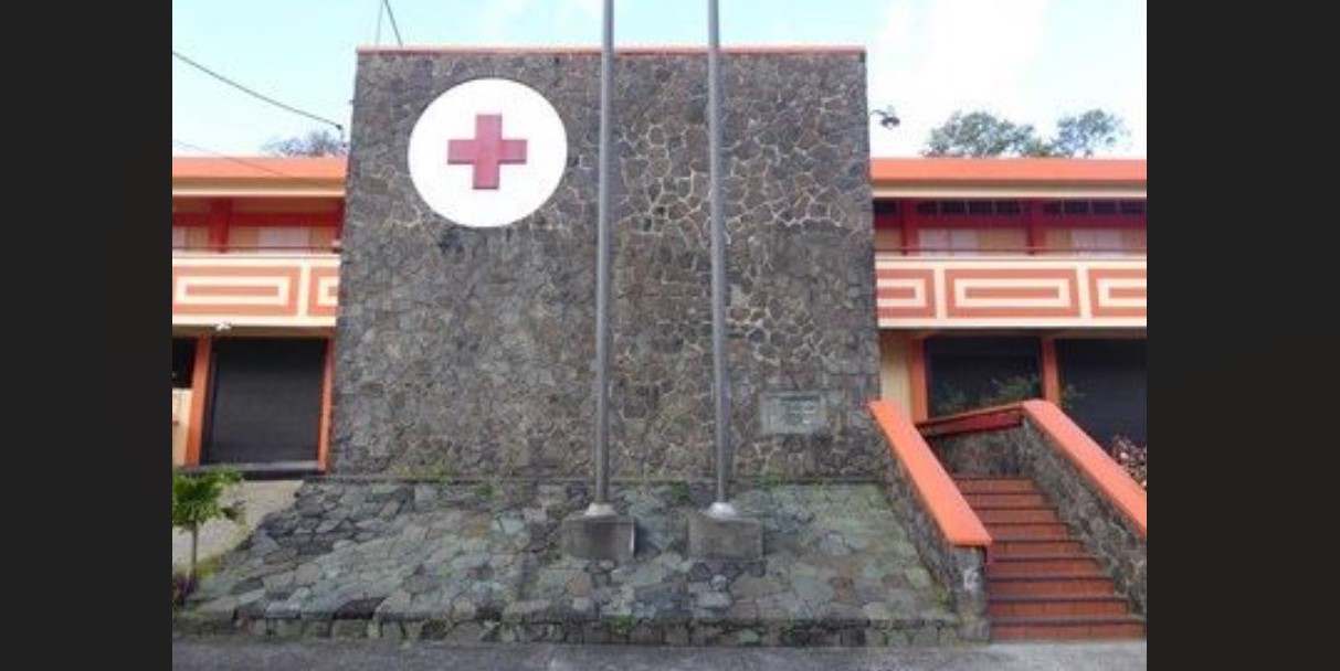 Saint Lucia Red Cross building in Castries.