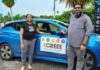 Sargassum-powered vehicle.