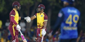 West Indies defeat Sri Lanka