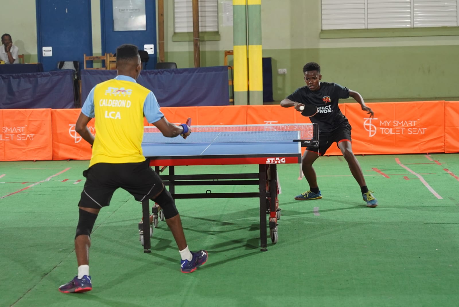 Calderon in Caracas for table tennis camp