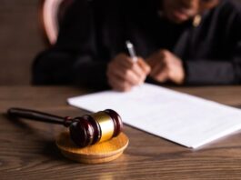 Magistrate in court