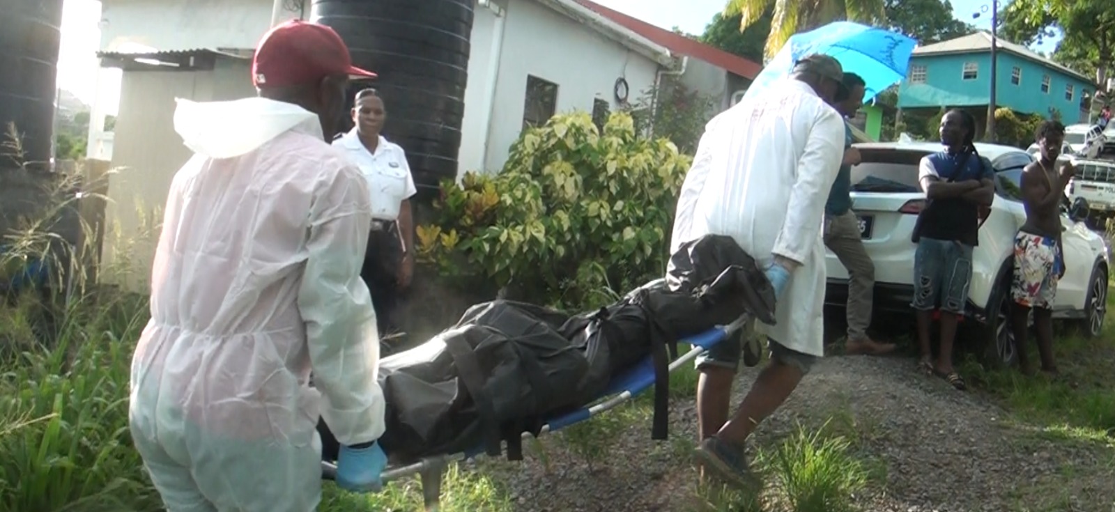 Suspected homicide at Marigot.