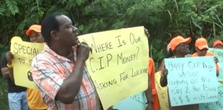 UWP CIP Protest