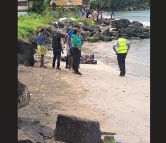 Gros Islet suspected drowning