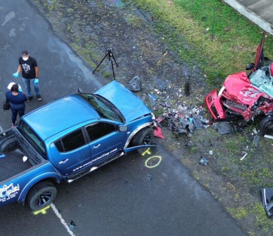 Rodney Bay collision