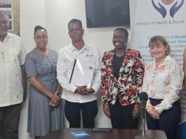 Signing ceremony for constructing Montserrat Hospital