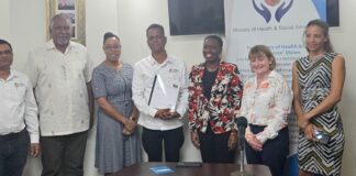 Signing ceremony for constructing Montserrat Hospital