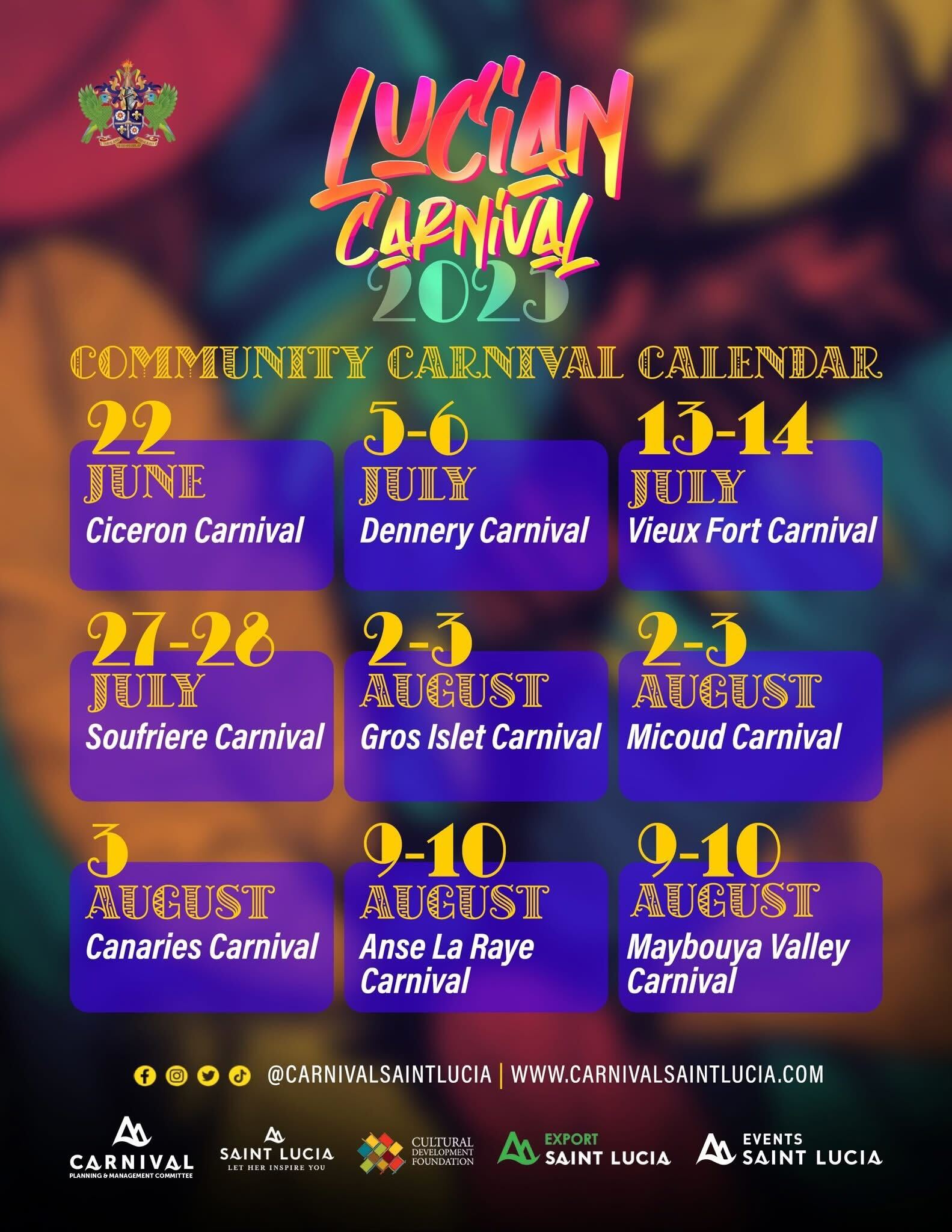 2025 Lucian Carnival Launched Dennery Segment Show Officially on 2025 Lucian Carnival Launched Dennery Segment Show Officially on