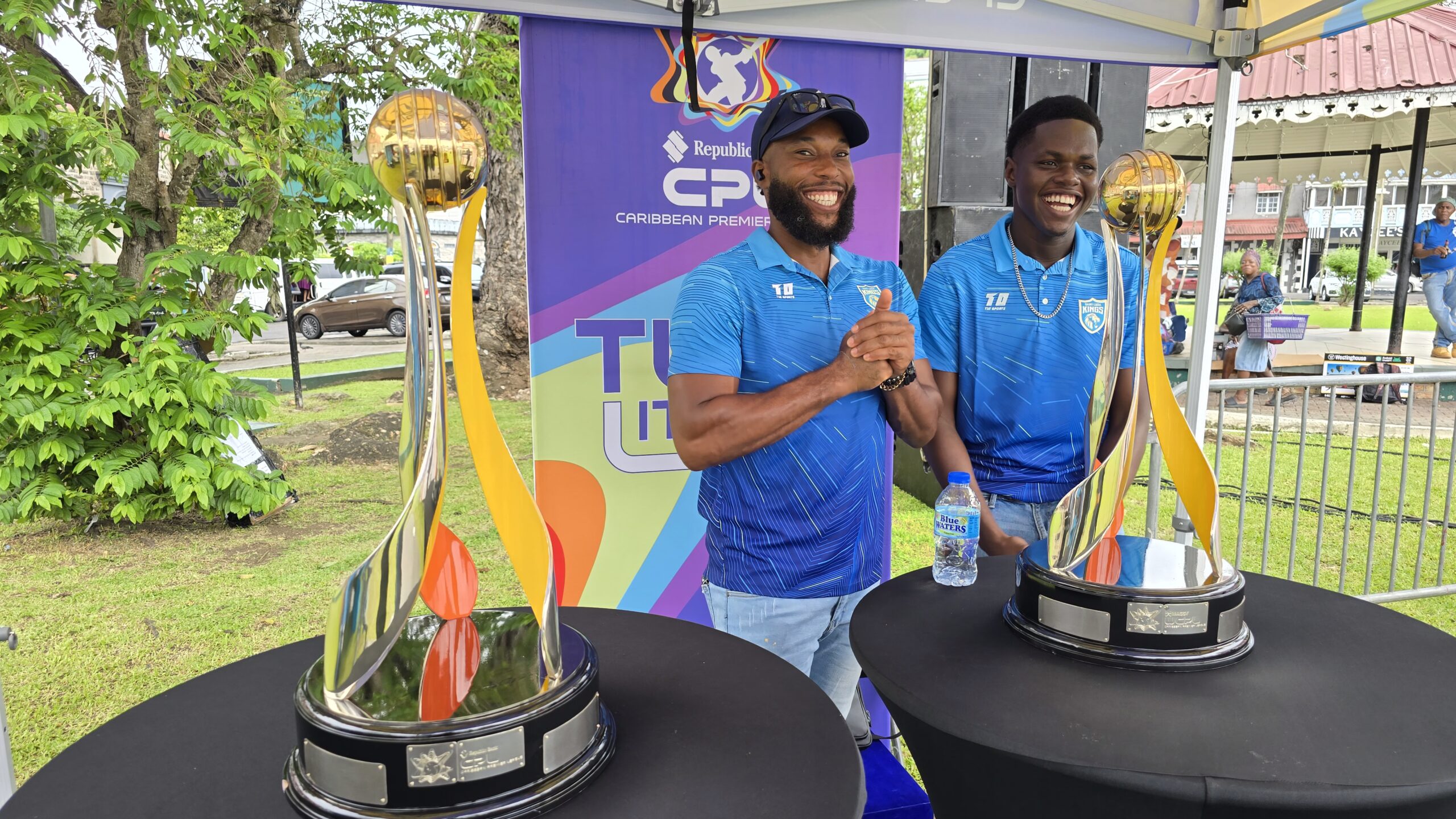 Excitement builds as CPL Trophy Tour hits Saint Lucia