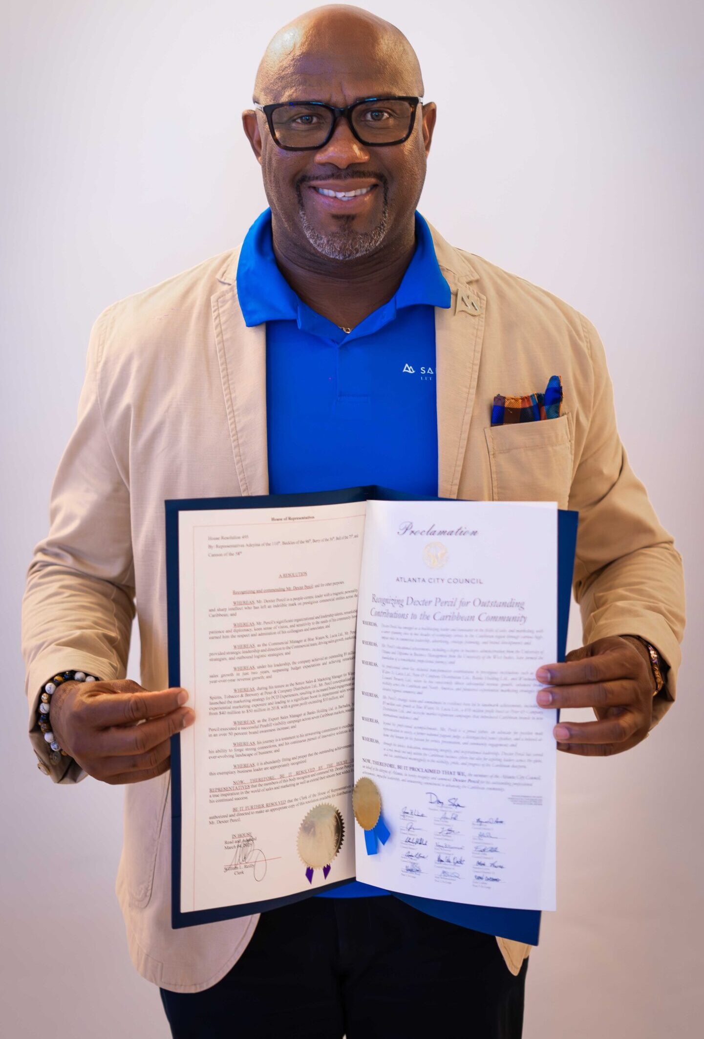 SLTA head of global marketing recognised by City of Atlanta