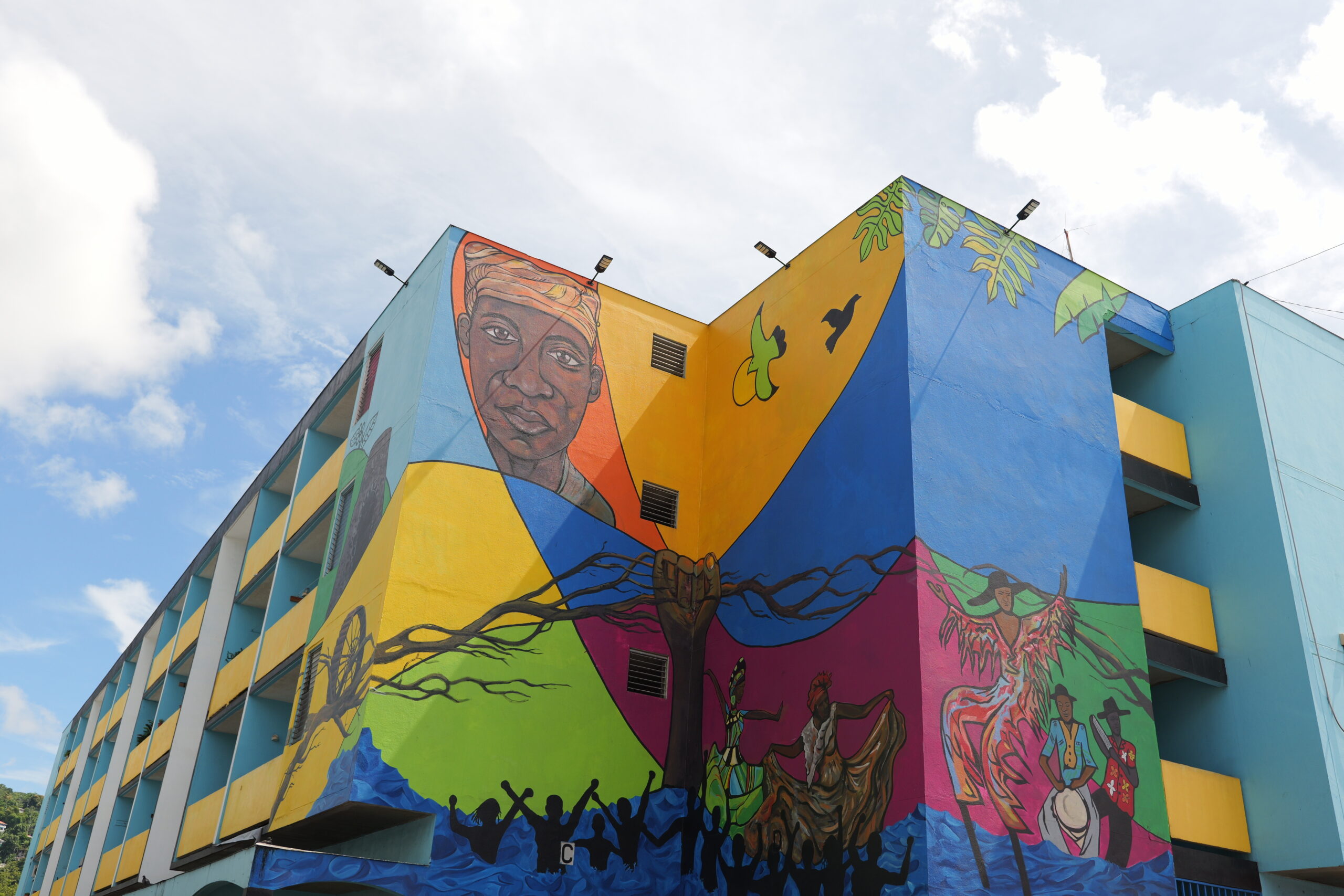 Behind the paint: The artists bringing Saint Lucia’s walls to life