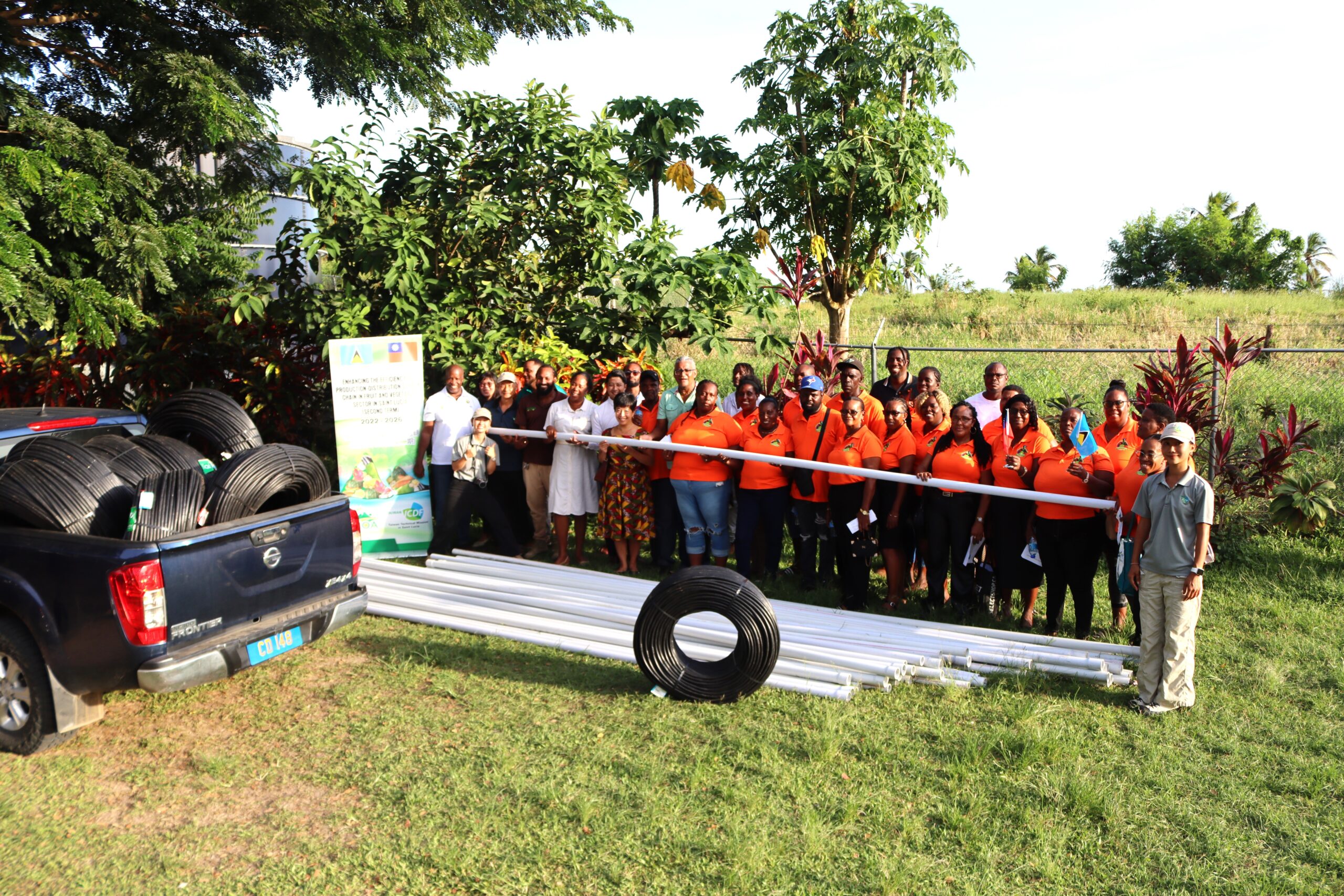Women Farmers Association receives vital irrigation equipment from Taiwan Technical Mission