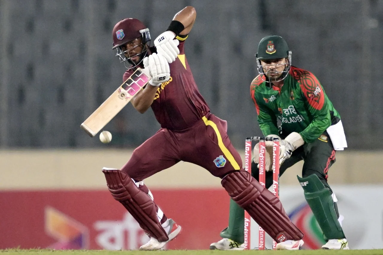 Hope guides Windies to nail biting Super Over victory