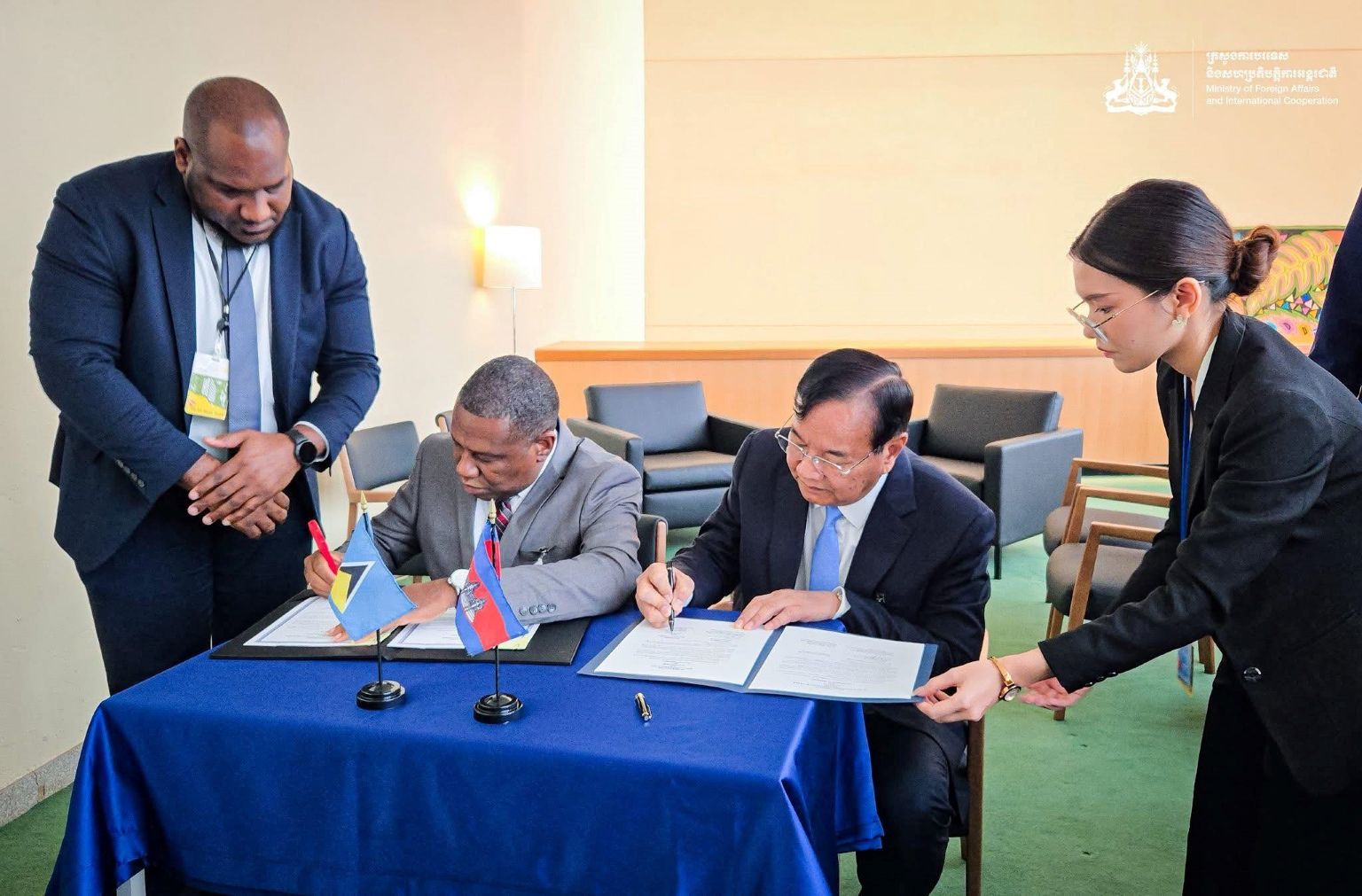 Saint Lucia, Cambodia Establish Diplomatic Relations