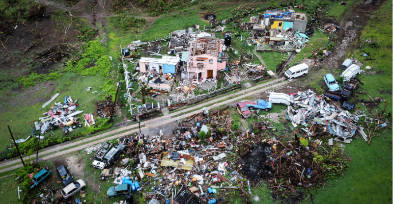 Support for Jamaica in the aftermath of Melissa