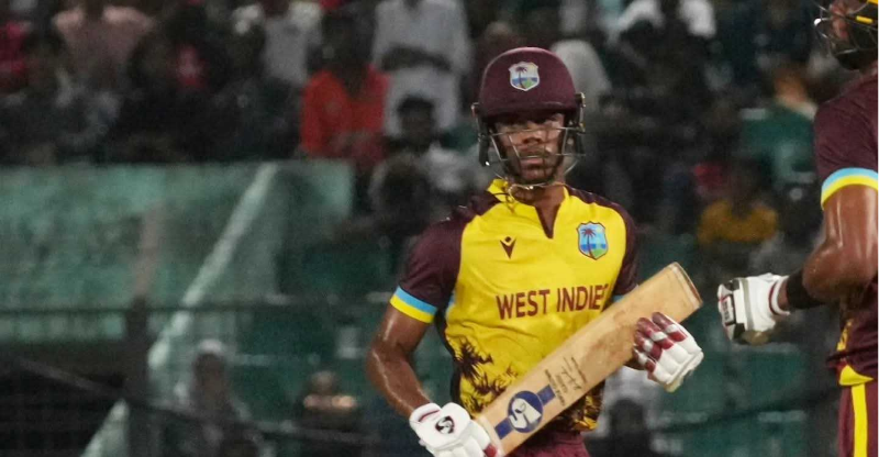 Saint Lucia’s Ackeem Auguste shines with maiden T20I 50 as WI sweep Bangladesh