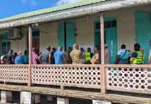 Smooth start to polling as essential workers vote in Castries