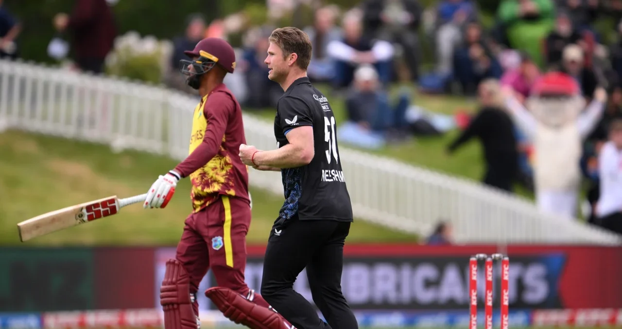 West Indies fall well short in final T20I, New Zealand take series 3-1