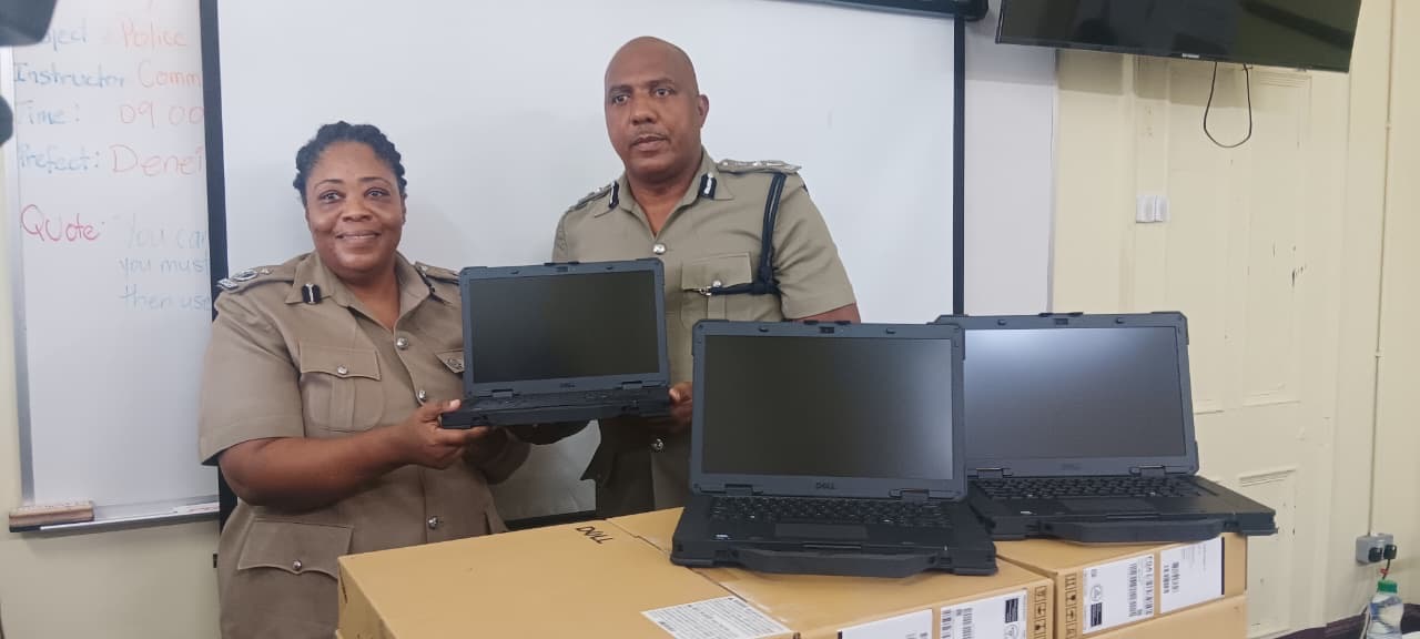CID receives 45 laptops in push for smarter policing