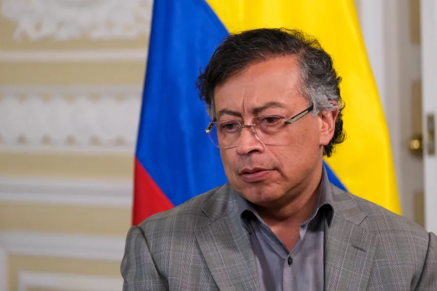 Colombian president says oil is ‘at the heart of’ US pressure campaign on Venezuela