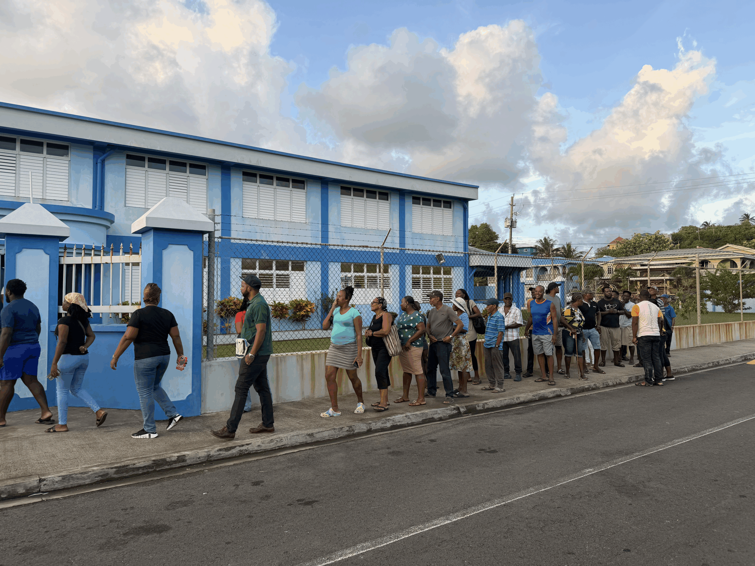 Norberts note encouraging turnout as Micoud North votes