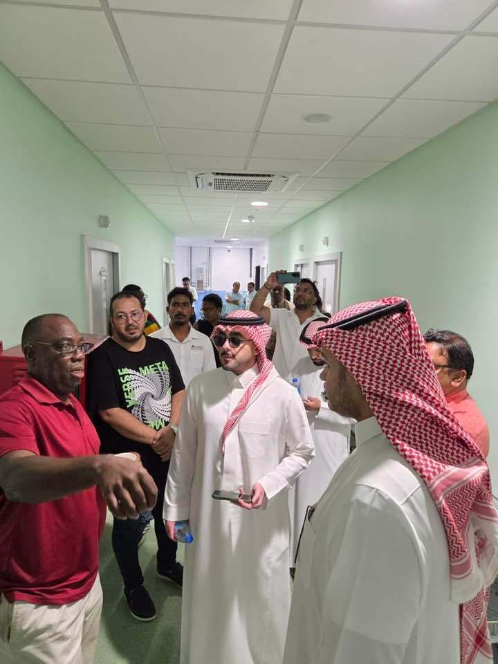Saudi team tours St Jude’s Hospital