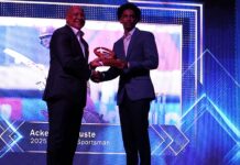 Alfred, Auguste take top honours at National Sports Awards