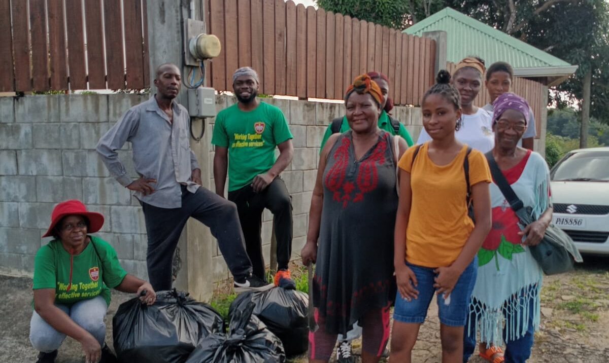 Debrieul SDA Church leads community cleanup