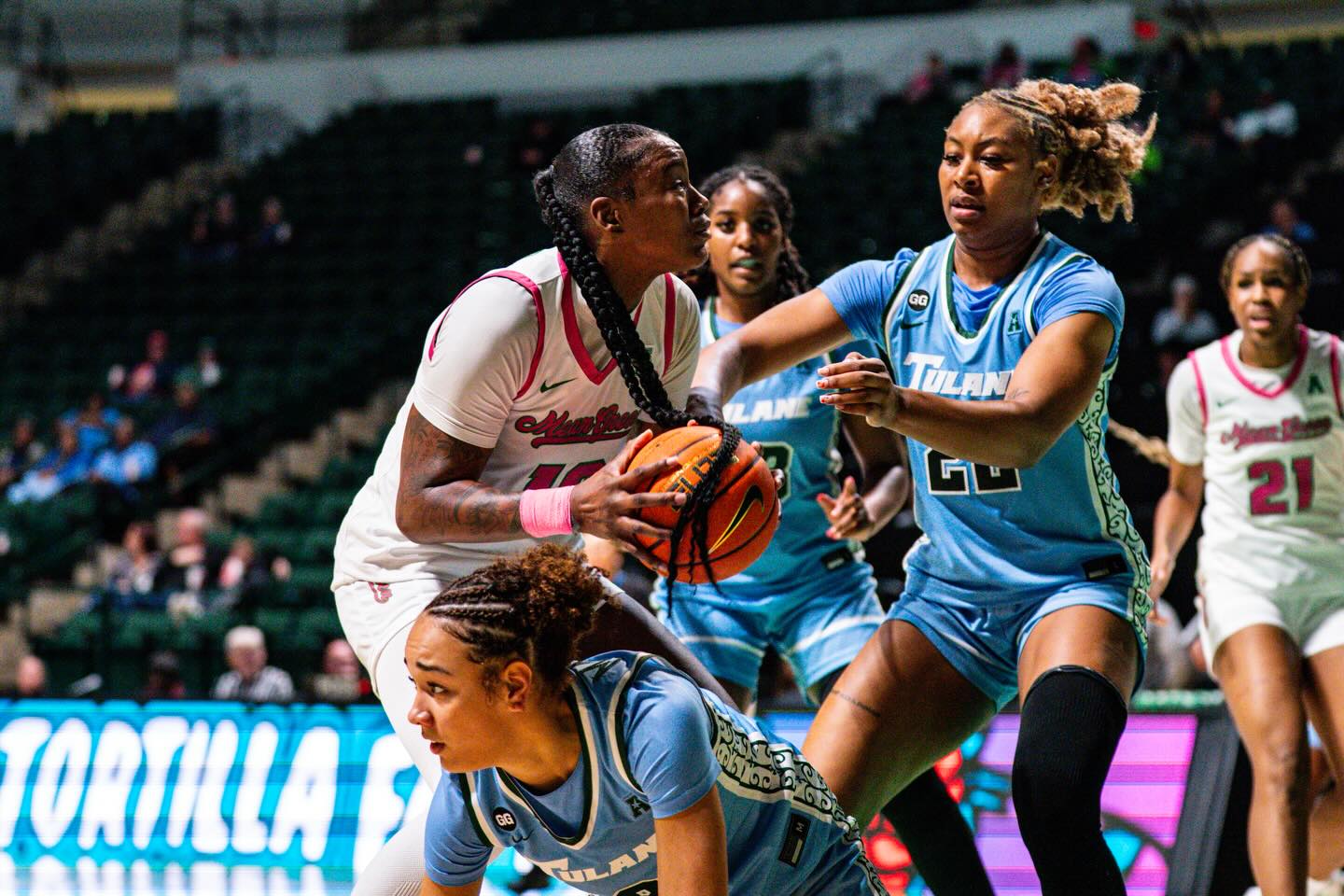 Nestor’s rebounding, defence propel UNT past Tulane