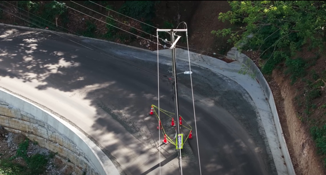 Roadworks around power poles spark safety concerns