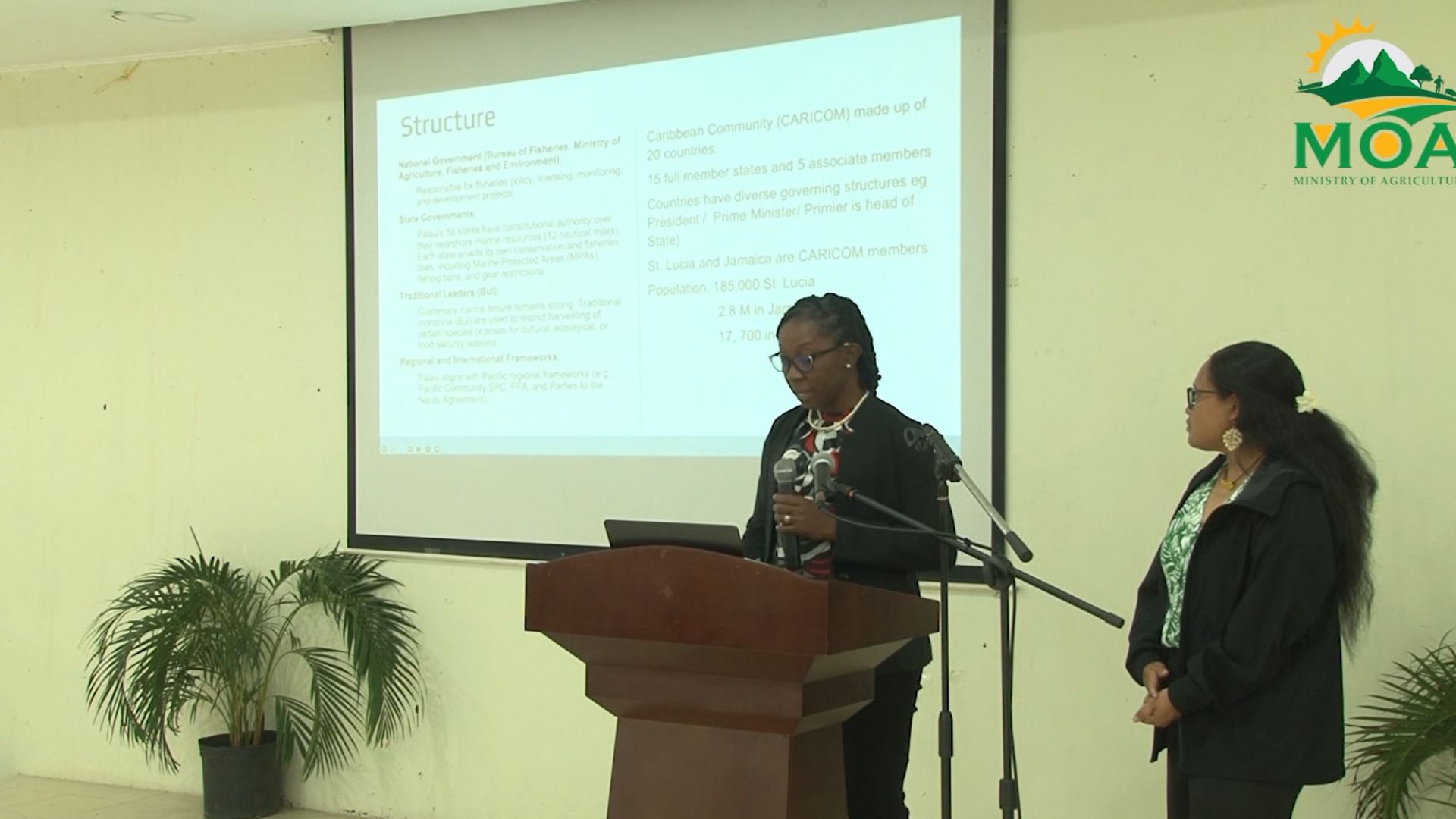 Saint Lucia, Micronesia trade marine conservation solutions