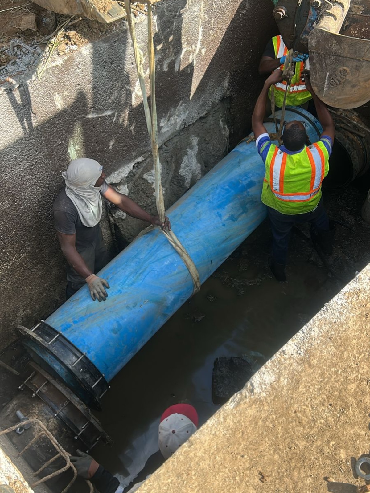 Two new ruptures stall northern water supply restoration