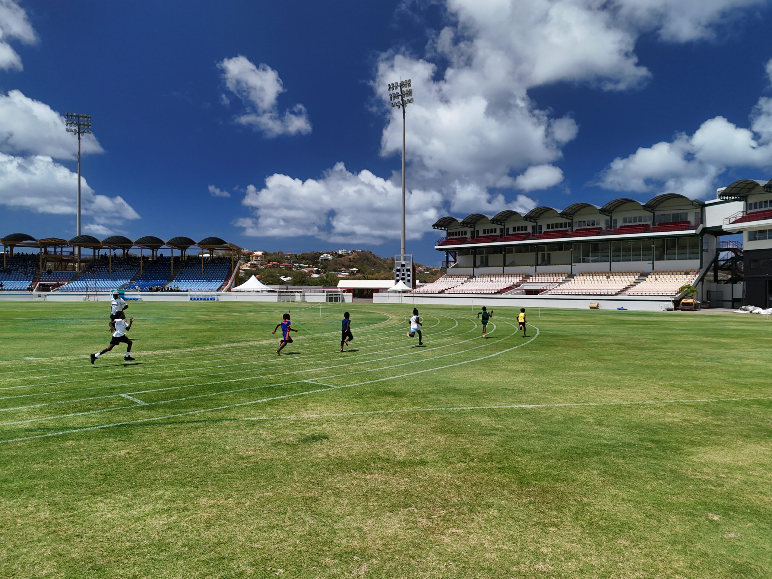 Pearlette Louisy Primary dominate District 1 track meet