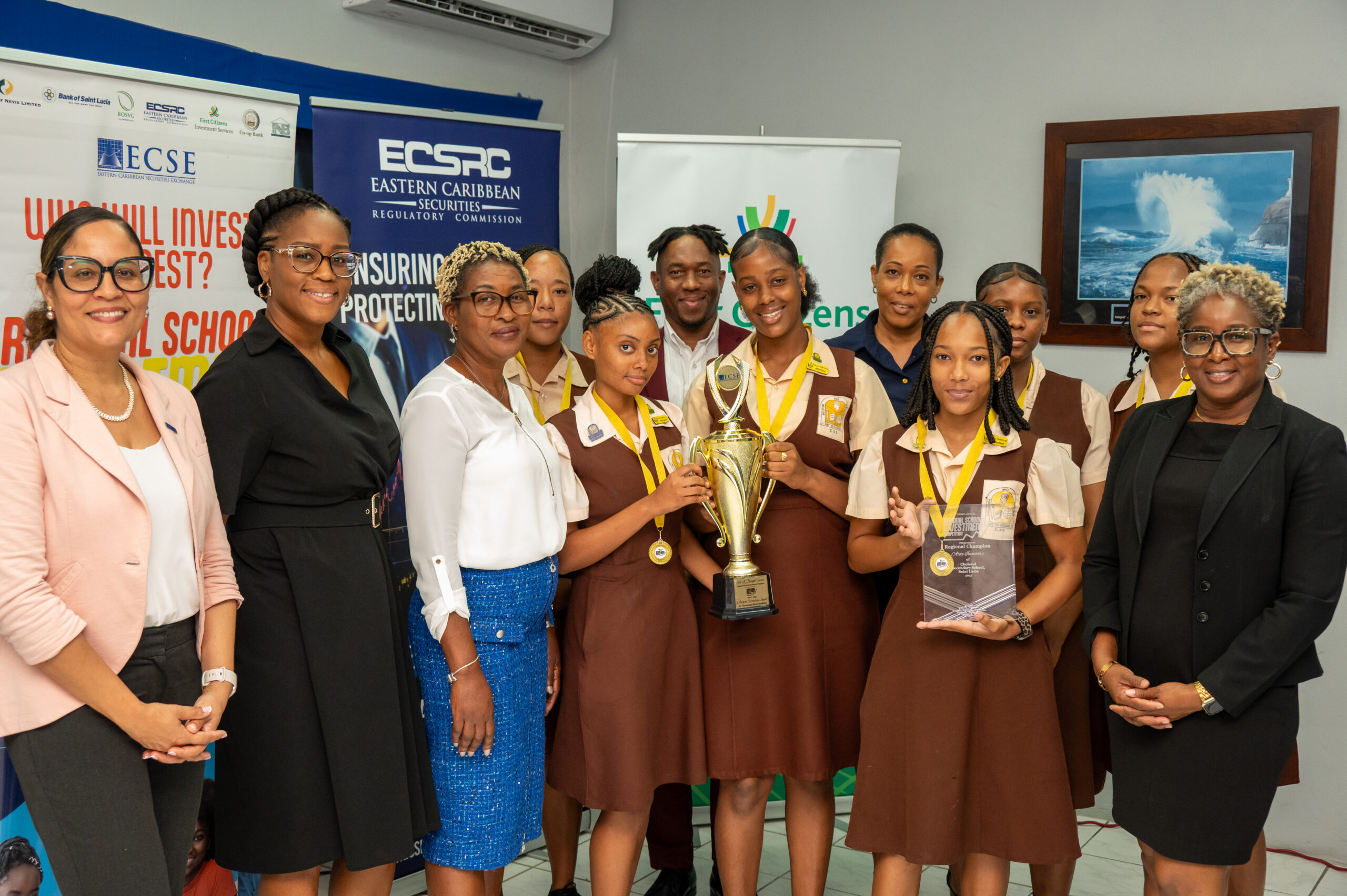 Choiseul Secondary students win Regional Schools Investment Competition