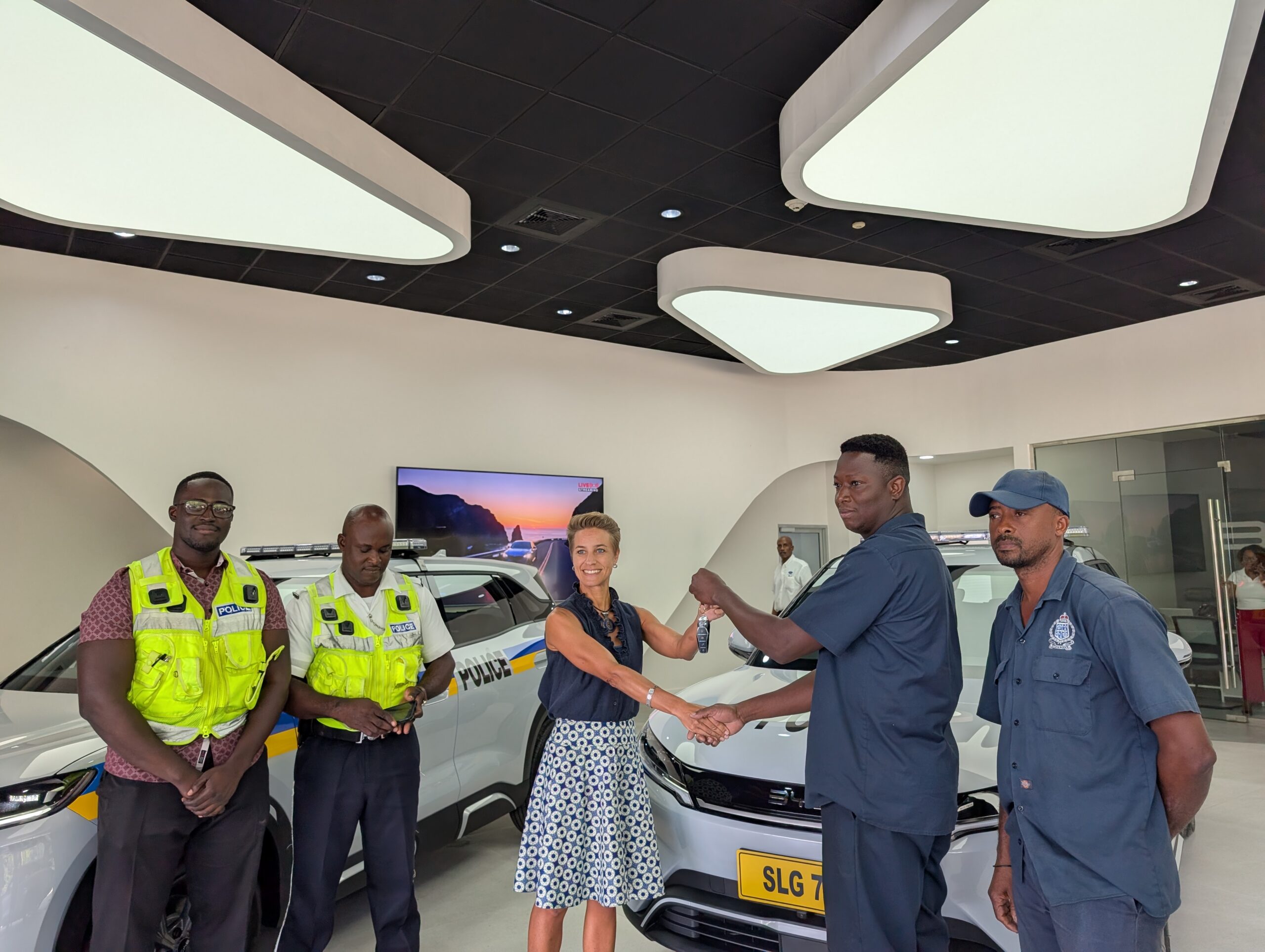 Saint Lucia receives electric vehicles from Germany in green push