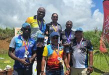 Shooting team returns to Saint Lucia with 12 medals