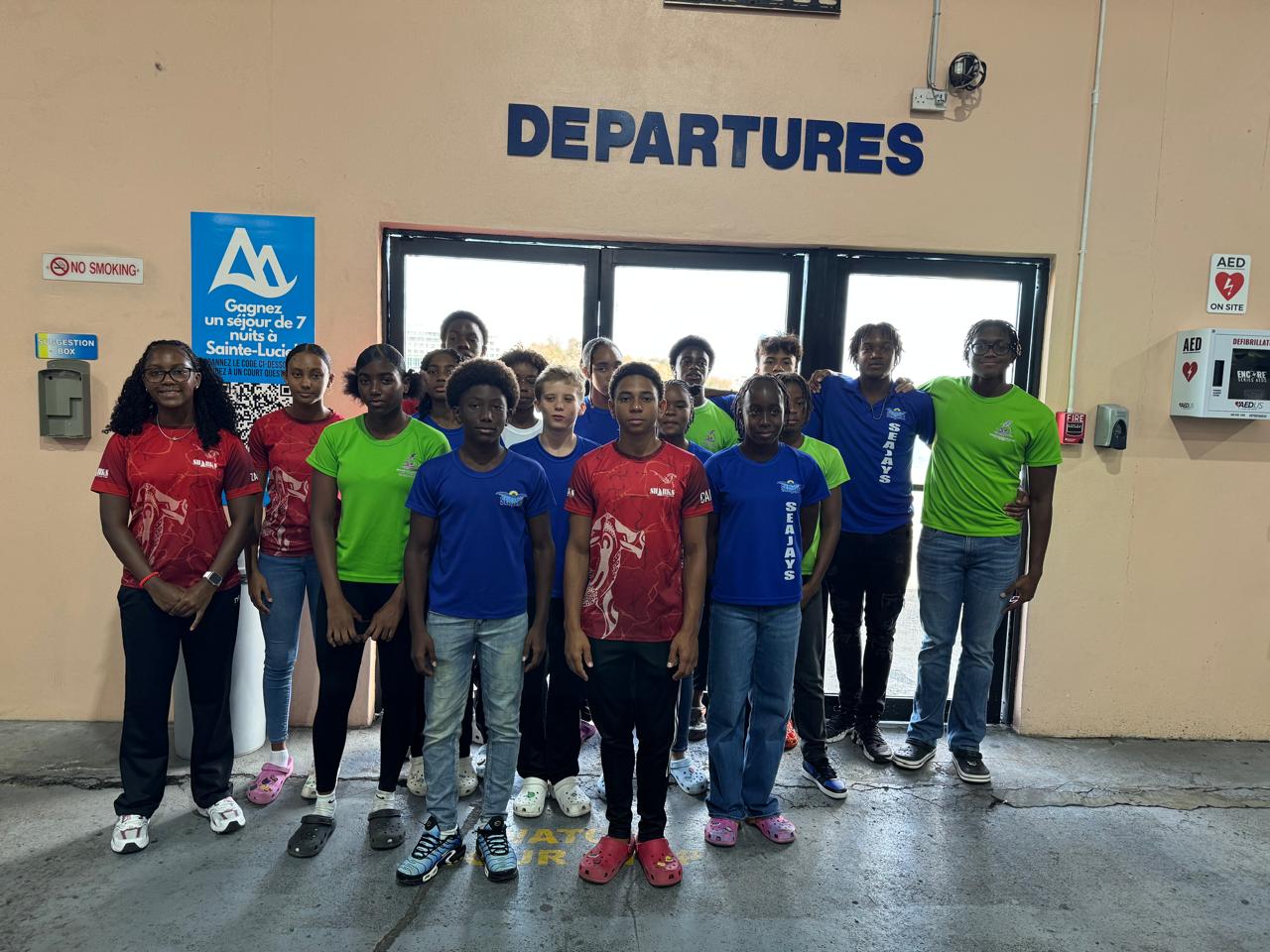 Saint Lucian swimmers star in CARIFTA warmup