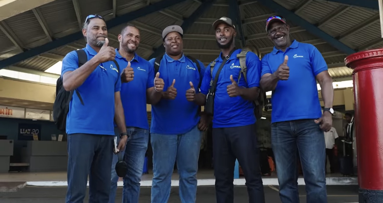 LUCELEC linemen return after Jamaica hurricane recovery mission