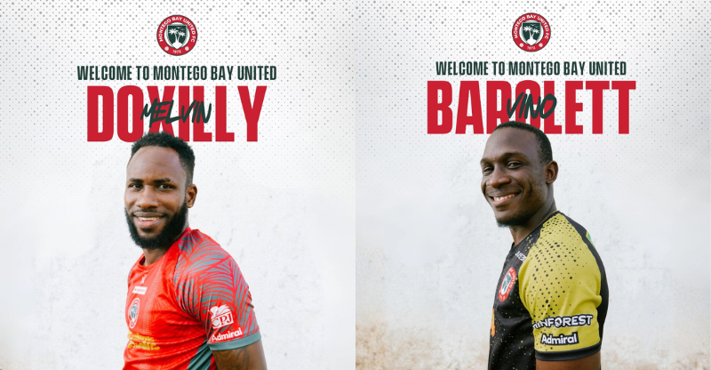 Barclett, Doxilly join Mo Bay Utd after transfer drama
